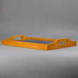 MISC Pine Wood Serving Tray W/Slate Insert Brown Traditional Rectangle Slate 1 Piece