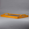 MISC Pine Wood Serving Tray W/Slate Insert Brown Traditional Rectangle Slate 1 Piece