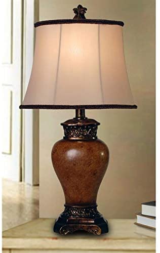 Bronze Table Lamp Trim Soutache Traditional - Diamond Home USA