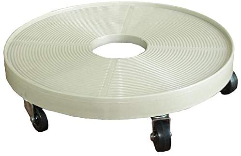 16 inch Plant Dolly Grey Mist Metal Plastic