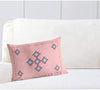 Lumbar Pillow by Pink Accent 12x16 Southwestern Geometric Cotton One Removable Cover