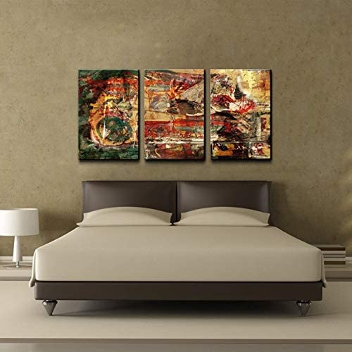 Abstract' Oversized Canvas Wall Art (Set 3) Modern