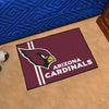 19" X 30" Inch NFL Cardinals Door Mat Printed Logo Football Themed Sports Patterned Bathroom Kitchen Outdoor Carpet Area Rug Gift Fan Merchandise - Diamond Home USA