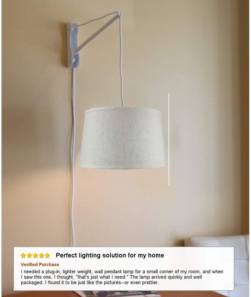 Plug Wall Mount 2 Light White Cord/arm Textured Blue Modern Contemporary Fabric Adjustable - Diamond Home USA