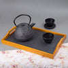 MISC Pine Wood Serving Tray W/Slate Insert Brown Traditional Rectangle Slate 1 Piece