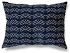 MISC Lumbar Pillow by 14x20 Blue Geometric Southwestern Cotton Single Removable Cover