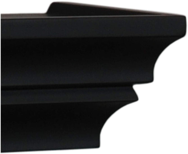 Kg Wall Shelf Set 3 Black 16" - Diamond Home USA