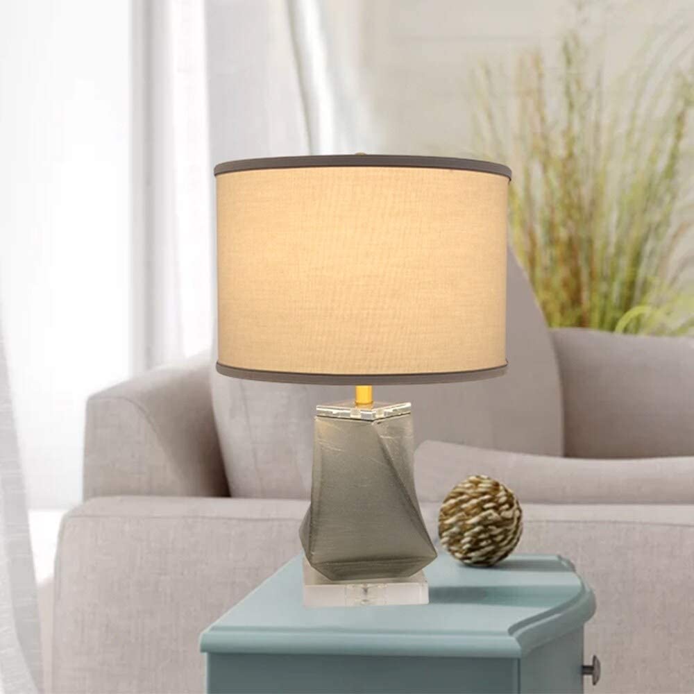 Little 24" Table Lamp (Single) Grey Modern Contemporary