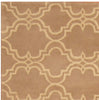 Handmade Trellis Wool Rug (India) 2'6 X 10' Grey Geometric Modern Contemporary Rectangle Latex Free
