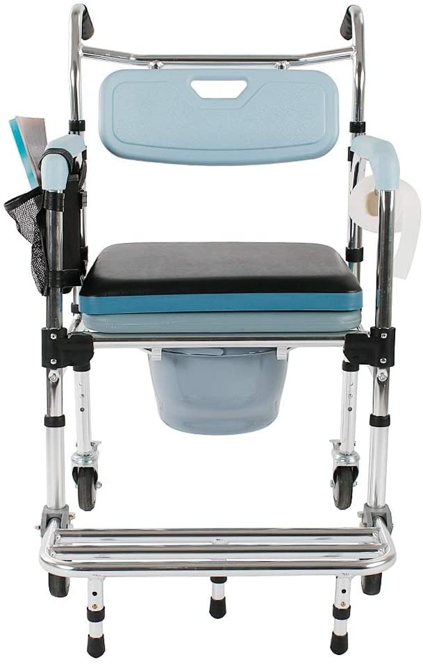 Disabled Pregnant Women Chair Blue Traditional Plastic Steel - Diamond Home USA