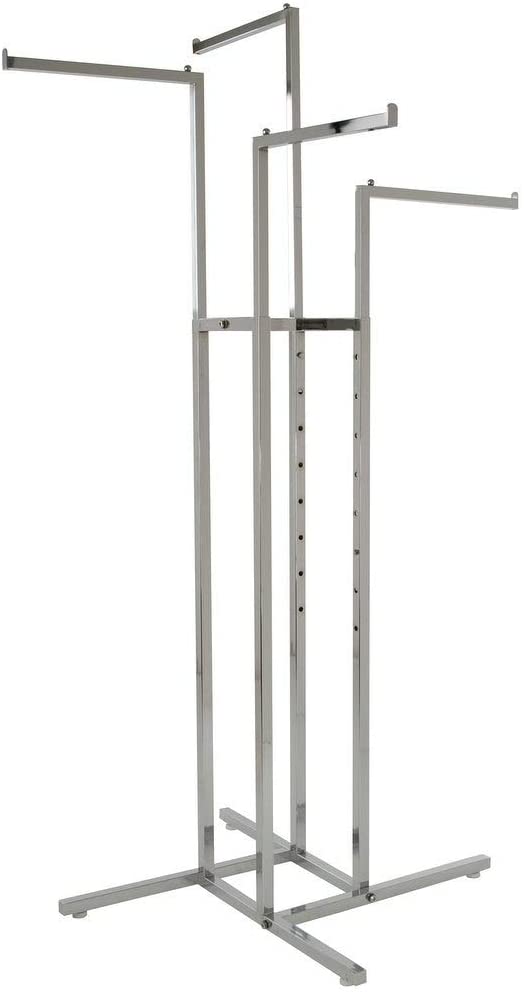 Heavy Duty Chrome 4 Way Rack Adjustable Height