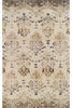 Brown/Ivory Area Rug (3'3"x5'3") Brown Ombre Tribal Global Southwestern Transitional Vintage Rectangle Polypropylene Contains Latex Stain Resistant