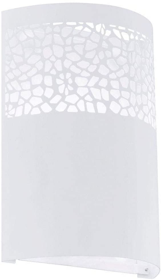 Carmelia 1 Light Wall Light White Finish Modern Contemporary