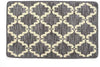 Home Ultra Plush Knitted Cut Pile Polyester Mat Bath Rug 20 X 39 Gray 1'8 2'6 Grey Geometric