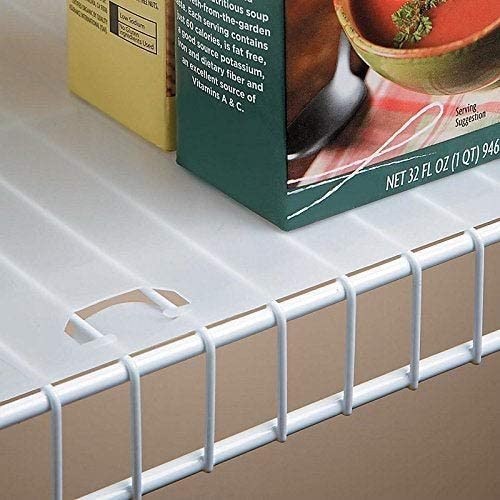 Shelf Liner Wire Shelving (1' X 10') Clear