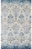 MISC Wellington Nottingham Navy/Ivory Area Rug (3'3"x5'3") Blue Ombre Tribal Polypropylene Contains Latex Stain Resistant