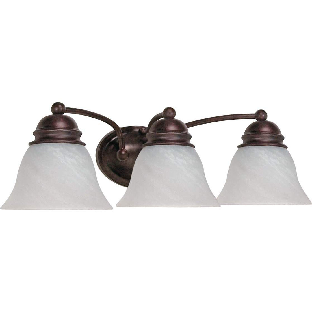 Brown 3light Vanity Light Bronze Oil Rubbed Washroom