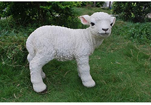 Standing Lamb Statue