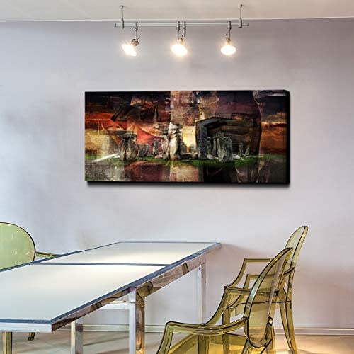 Stonehenge Gallery Wrapped Canvas Art Modern Contemporary