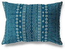 Mud Cloth Lumbar Pillow by Tan Accent 12x16 Southwestern Geometric Cotton One Removable Cover