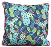 Unknown1 2pk Cactus Throw Pillow Flame Retardant Filling Color Floral Traditional Polyester Water Resistant