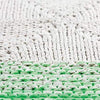MISC Pepper Hand Woven Braided Area Rug 4' X 6' Green Graphic Kids Tween Acrylic Polyester Synthetic Latex Free Handmade