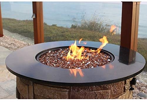 MISC Patio Heaters 20lbs Reflective Fire Glass Copper 25