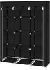 MISC 67" Portable Closet Organizer Wardrobe Storage 10 Shelves Beige Black Brown Grey Fabric Plastic