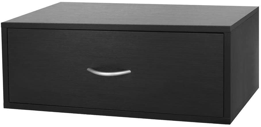 Midnight Live Double Hang 1 Drawer Black