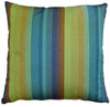 Lagoon 20x20 Outdoor Pillow Green Modern Contemporary Single Removable Cover Uv Resistant