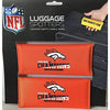 Orange NFL Denver Broncos Luggage Spotters Football Themed Patented Luggage Grips