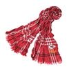 Nfl Chiefs Scarf 70 X 25 Inches Football Themed Woman Accessory Sports Patterned Team Logo Fan Merchandise Athletic Team Spirit Fan Red White Black - Diamond Home USA
