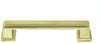 MISC Contemporary 4 25 inch Brushed Champagne Gold Finish Cabinet Handle (Case 10) Zinc