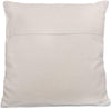 Handmade 20" Printed Cotton Pillow Set 2 (India) Blue Cream Chevron Geometric Modern Contemporary Two Pillows