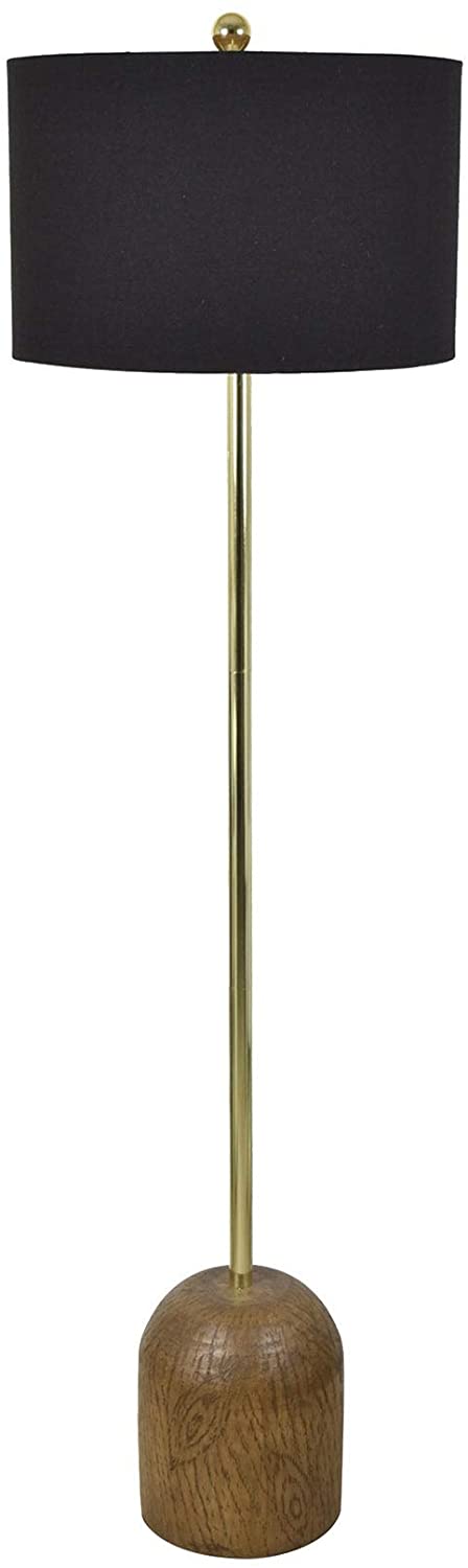 61 5" H Metal Resin Floor Lamp Color