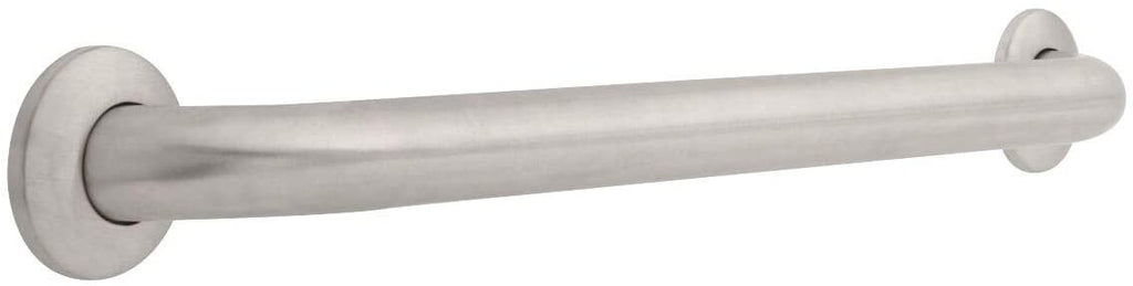Commercial 1 1/2" X 24" Grab Bar Concealed Mounting 40124 ss Stainless Metal Steel Finish