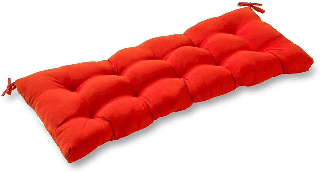 44 inch Outdoor Red Swing/Bench Cushion Solid Modern Contemporary Transitional Fabric Polyester Fade Resistant Uv Water