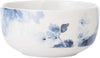 Unknown1 16pc Midnight Roses 10'5" X 0'5" Blue Floral Modern Contemporary Round Porcelain 16 Piece