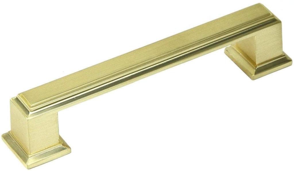 MISC Contemporary 4 25 inch Brushed Champagne Gold Finish Cabinet Handle (Case 10) Zinc