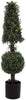 MISC 38" Boxwood Ball Cone Topiary Green Plastic