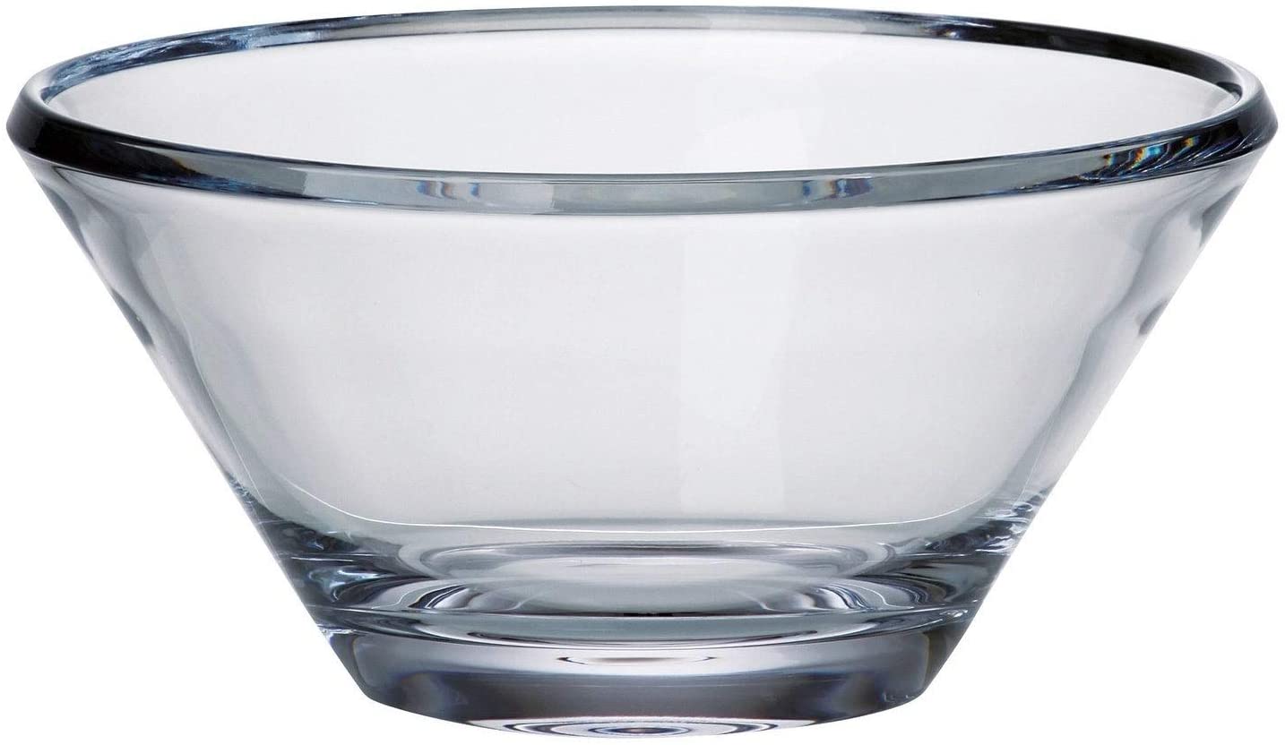 MISC Gifts European Glass Round Bowl 11 Diameter Clear 1 Piece Dishwasher Safe