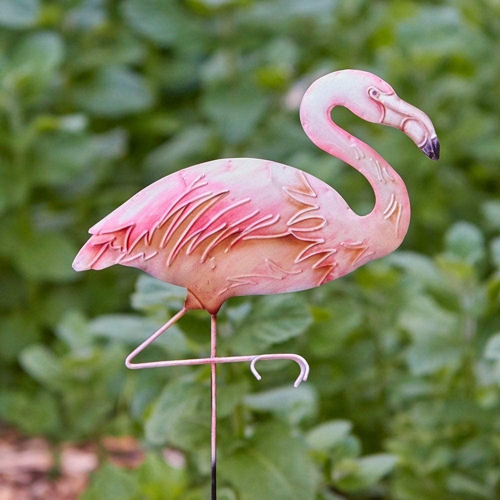 Handmade Flamingo Garden Decoration Pink Modern Contemporary