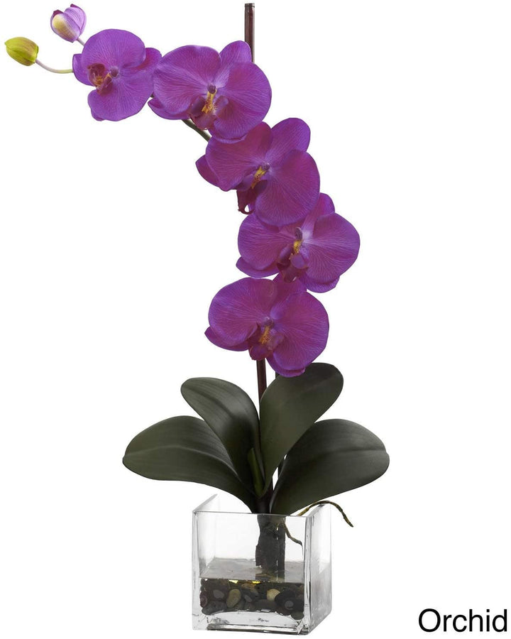 Giant Orchid Vase Arrangement W/vase Plastic