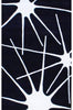 Handmade Tibetan Wool Rug (India) 5' X 8' Black Abstract Geometric Oriental Modern Contemporary Rectangle Natural Fiber Latex Free