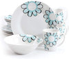 Lush Blossom' 12 Piece Dinnerware Set (Service 4) Floral