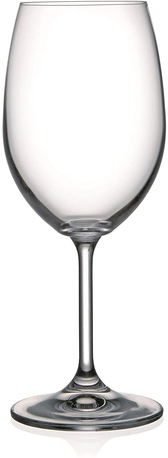 Gifts Inc Set/6 White Wine Glass 15 5 Oz Made Europe Glass