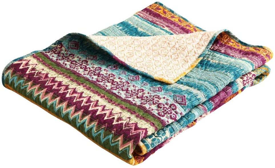 DH 1 Piece 50X60 Southwest Throw Blanket Southwestern Tribal