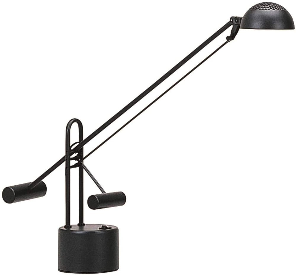 Desk Lamp Black Transitional Bulbs Included