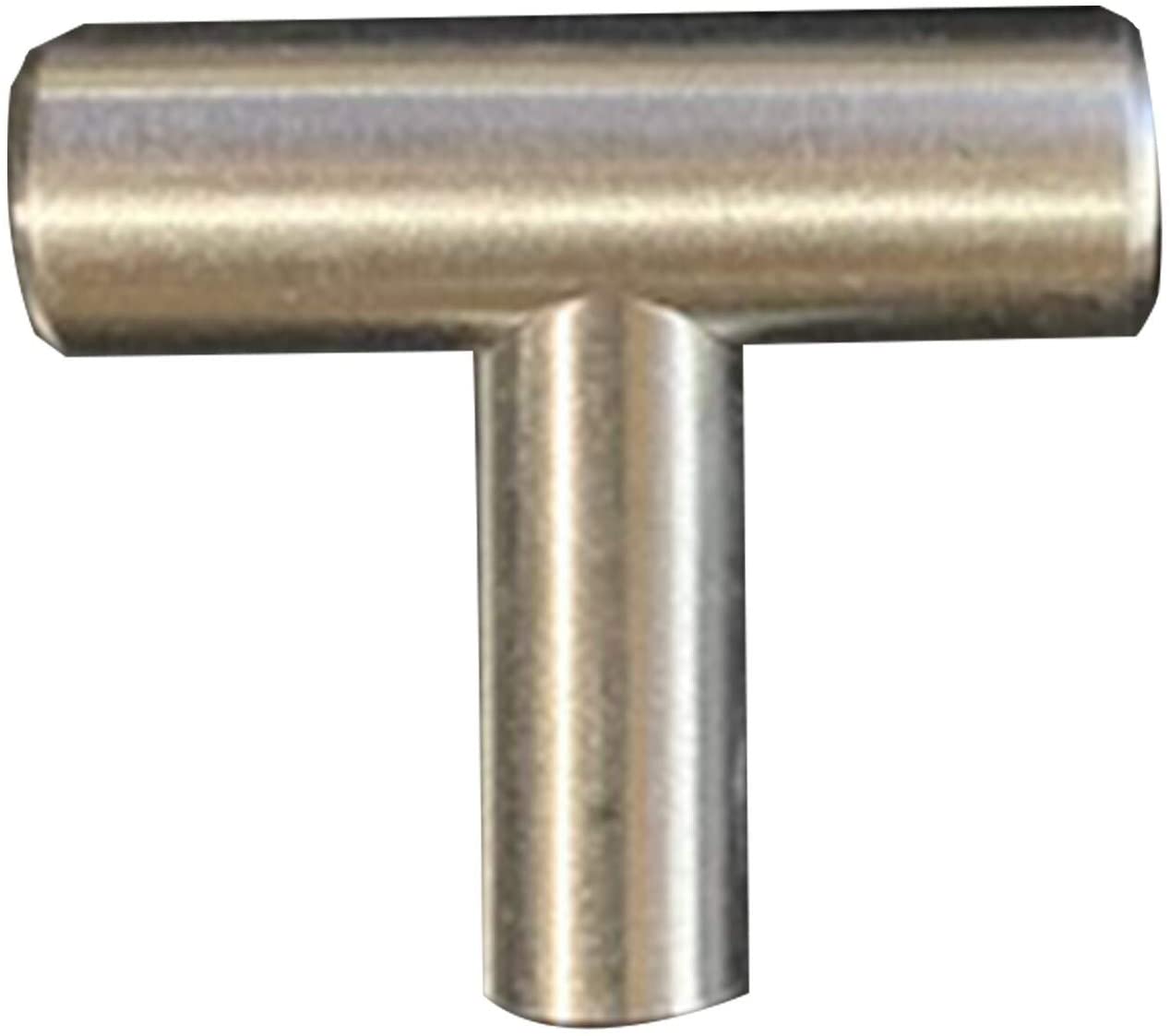 Shaped Bar Pull Brushed Nickel Finish 1 5l X 1 5w 0 5h Modern Contemporary Stainless Steel