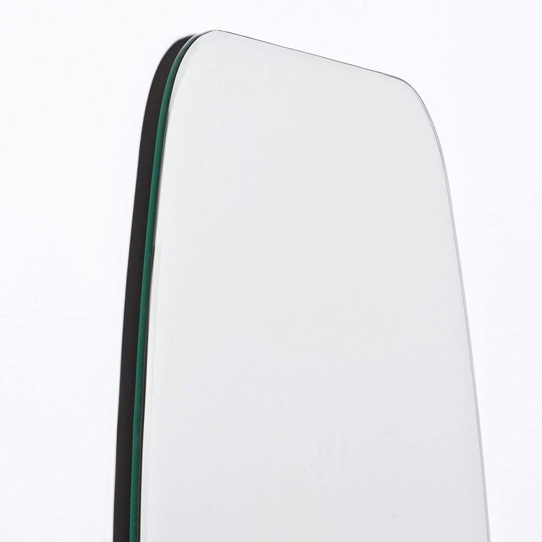 Modern Bathroom Mirror Silver 31 5hx23 6wx 5d Mid Century Contemporary Transitional Includes Hardware